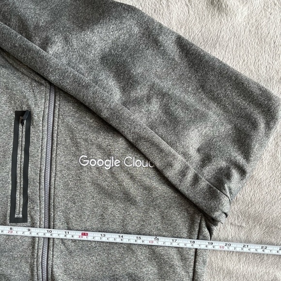 Men’s The North Face Gray Zipper Front Jacket Size S - Picture 4 of 10